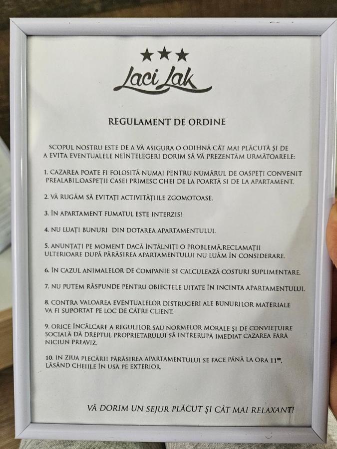 Laci Lak Oradea Zewnętrze zdjęcie